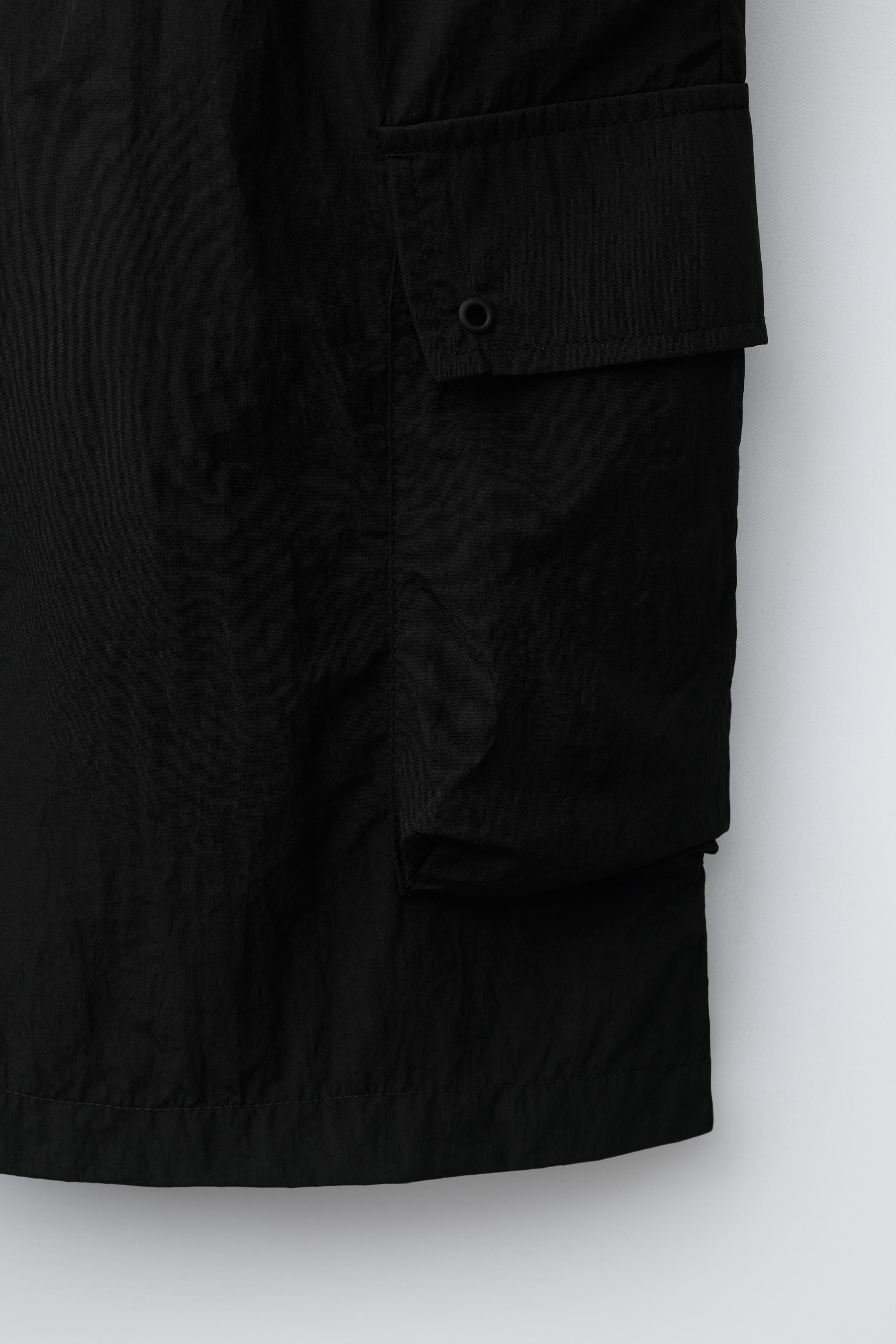 NYLON CARGO SHORTS